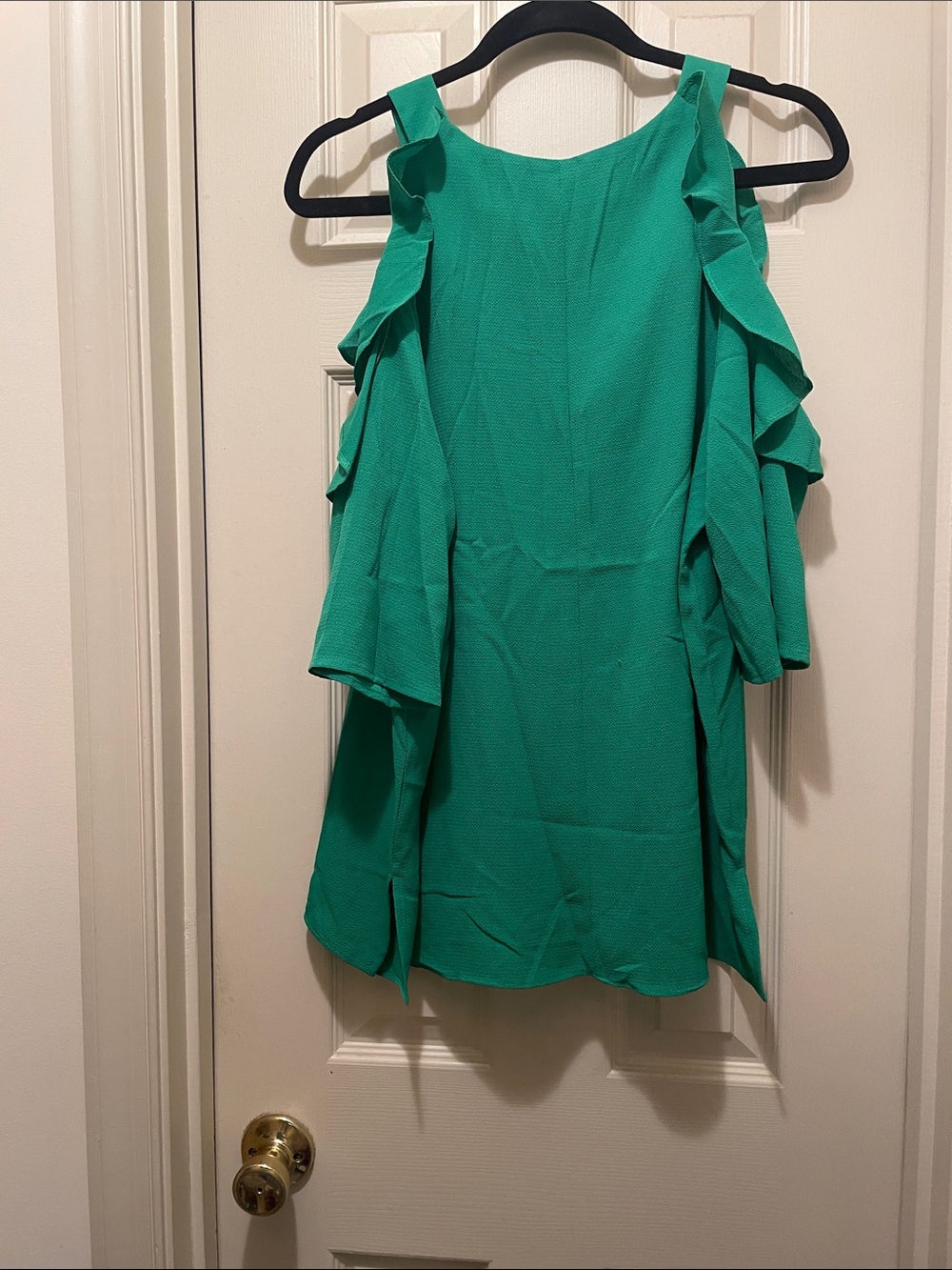 Cold-Shoulder Ruffle Top - Picture 4 of 4